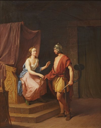 Heimdal Returns Brisingamen to Freya by Nils Andersson